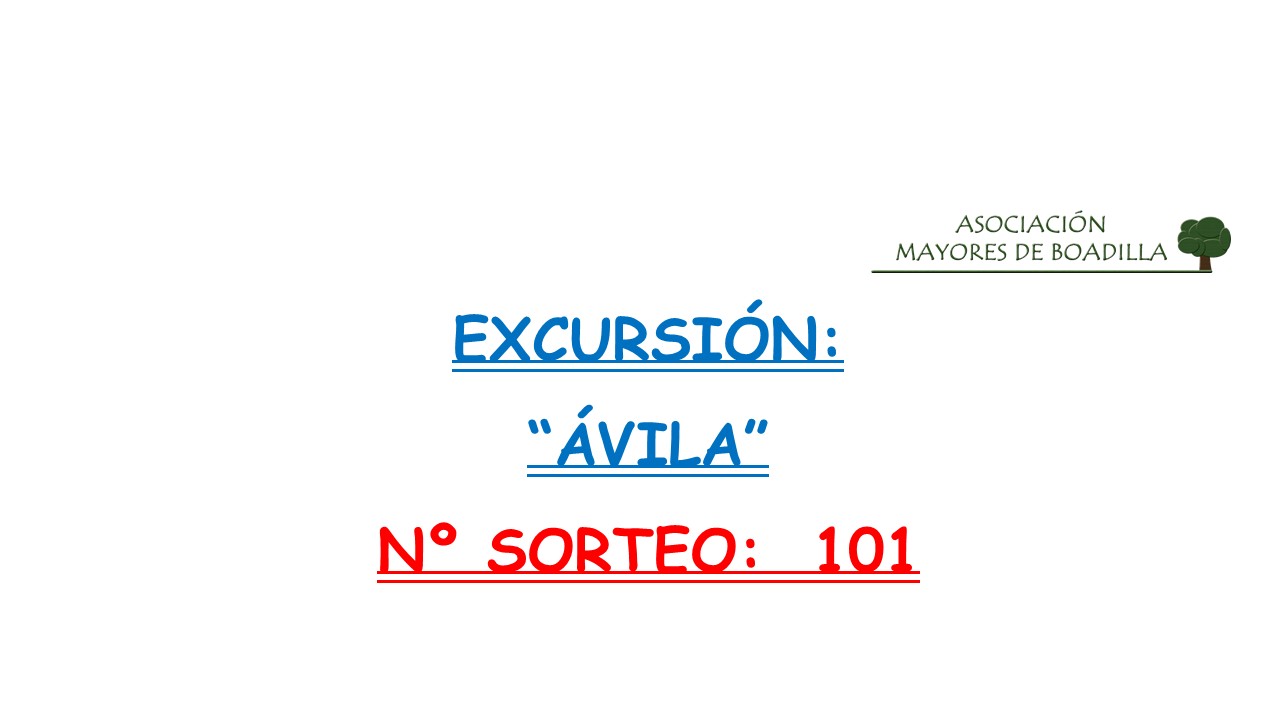 SORTEO EXC. �VILA